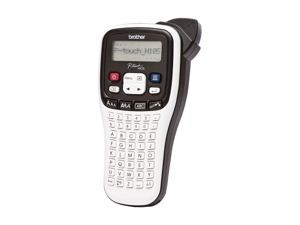 Beschriftungssystem P-touch H105 / 9mm / Sek / 180dpi / 3,5-12mm / USB / für TZ-Schriftbänder